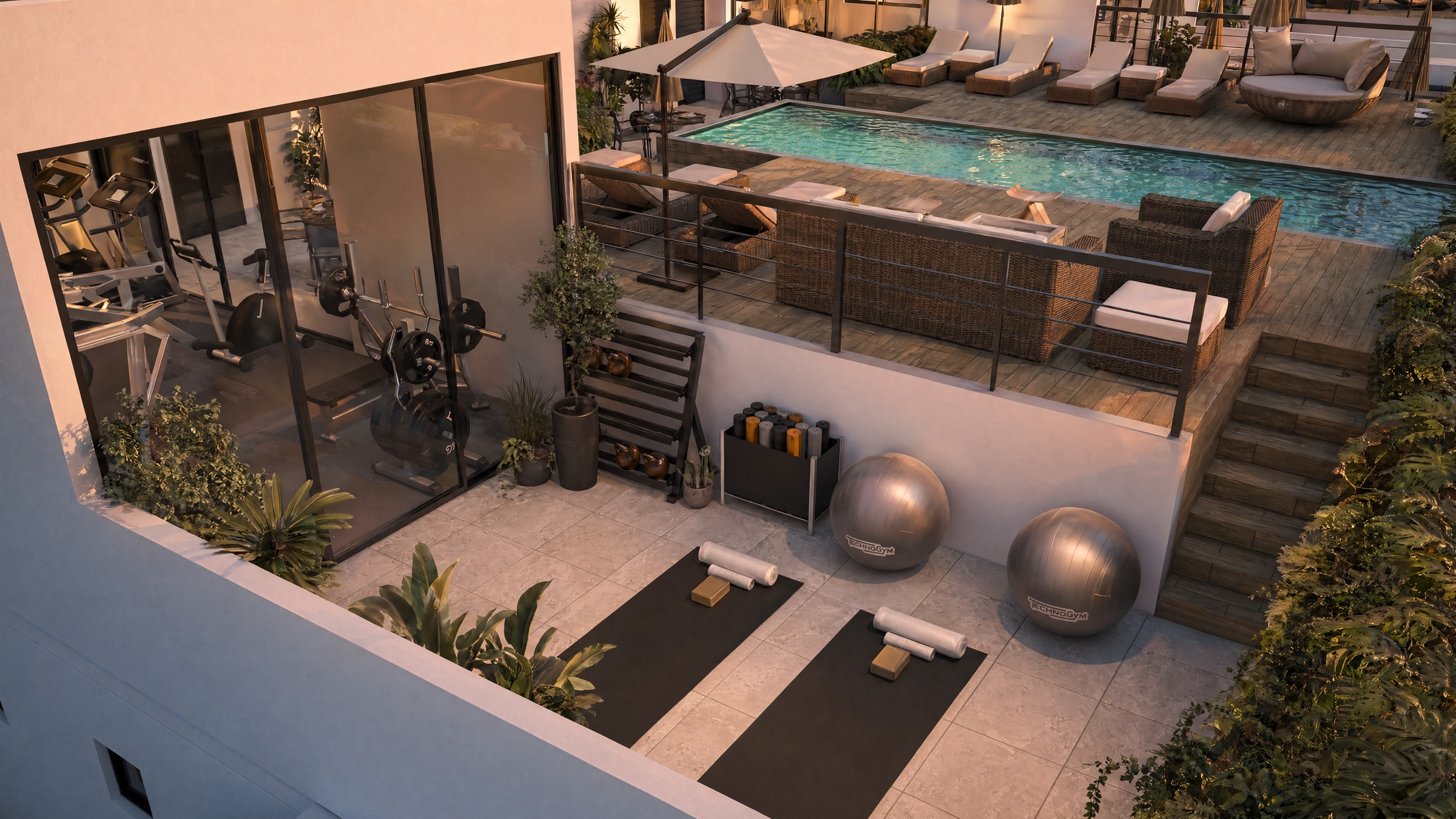 Gym exterior Kuxnah